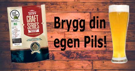 Brygge pils hjemme