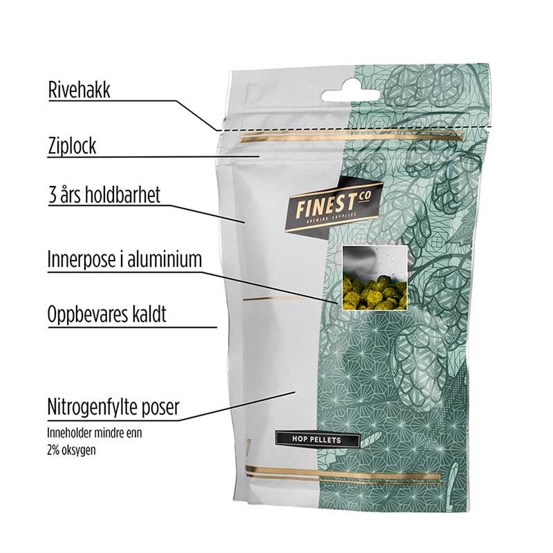Humlepose Nitrogen ziplock